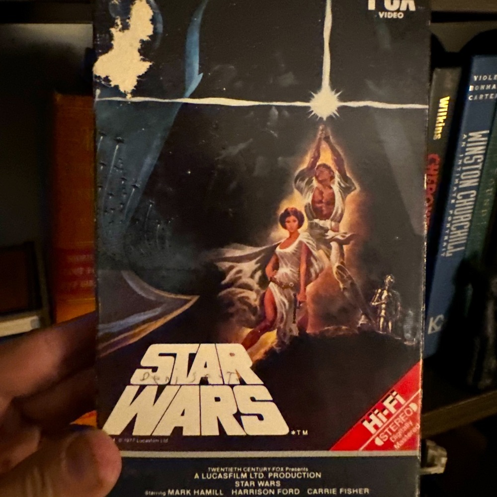 VHS Star Wars